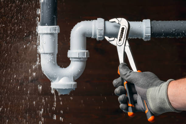 Professional Water Line Repair technician working in Holt, MO